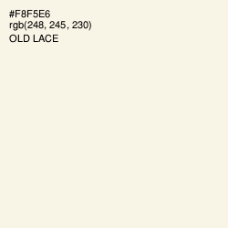 #F8F5E6 - Old Lace Color Image